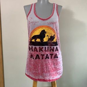 Disney Lion King Hakuna Matata tank